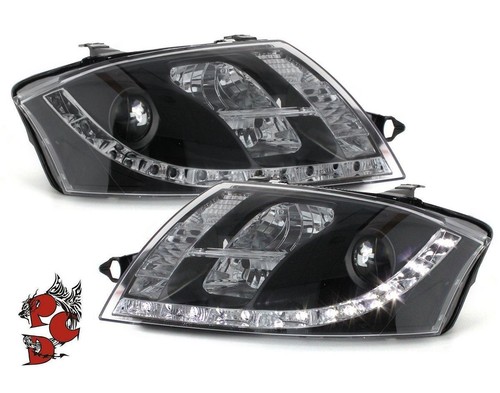 Faro luce diurna led nero - luce,