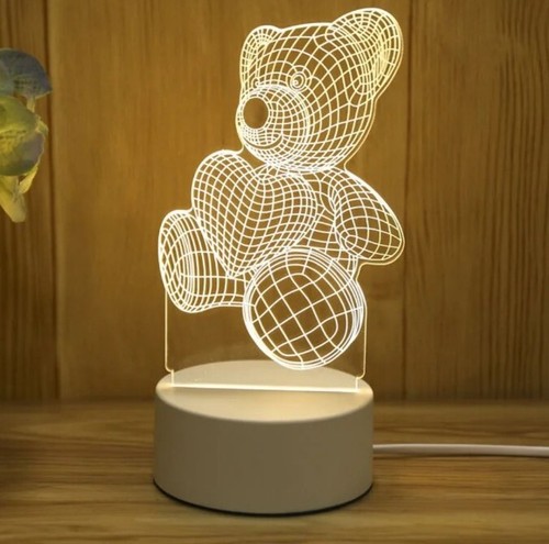 Lampada comodino 3d - lampada, da
