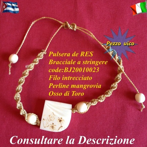 Bracciale perle mangrovia osso - mangrovia,