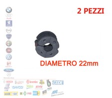2 GOMMINI BOCCOLE 22mm BARRA
