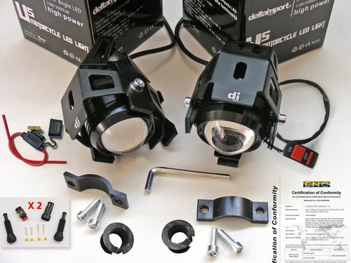 Coppia faretti led moto - led,