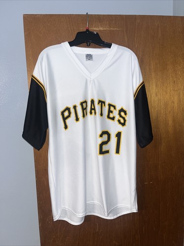 Maglia bianca roberto clemente - bianca,