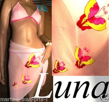 Luna Pareo Pink Pale Butterfly
