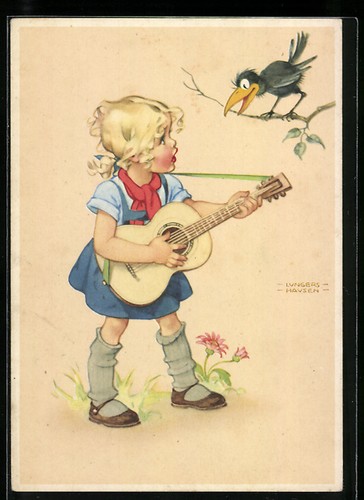 Cartolina artista - cartolina, d'artista