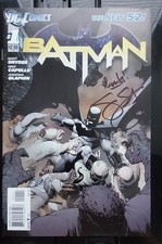 Batman 1 nuovo 52 firmato da