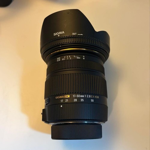 Sigma 8 ex dc os - 17-50,