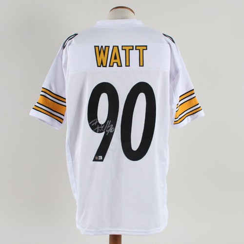 Watt signed jersey steelers - tj,