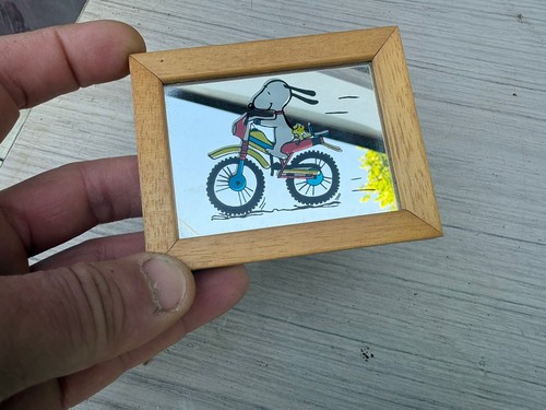 Quadro specchio snoopy vintage - quadro,