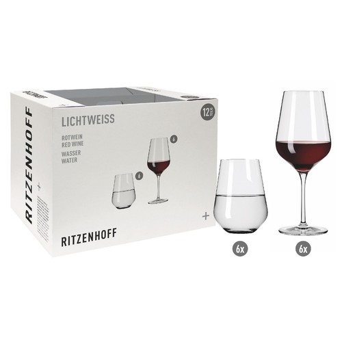 Set bicchieri luce bianca - bicchieri,
