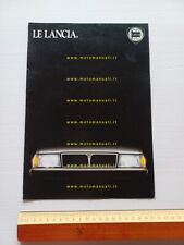 Lancia Thema Prisma Delta A112 modelli 1984 depliant italiano originale
