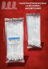 FASCETTE PLASTICA BIANCHE 