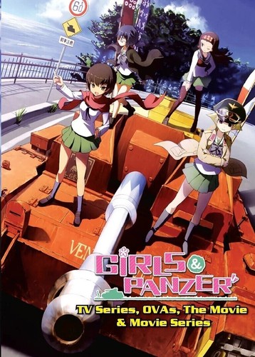 Anime dvd girls - anime, panzer