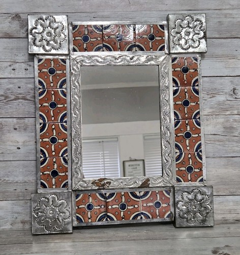 Specchio piastrelle talavera - specchio,