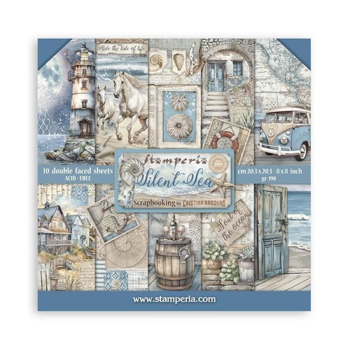 Blocco carte scrap silent - di,