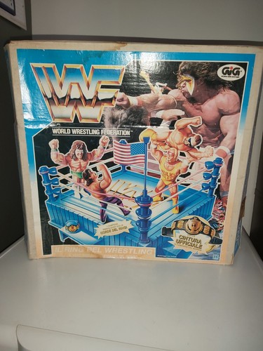 Ring wwf wrestling hasbro - wrestling,