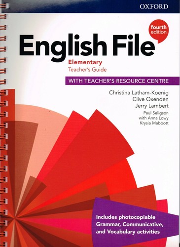 Oxford english file elementary - english,