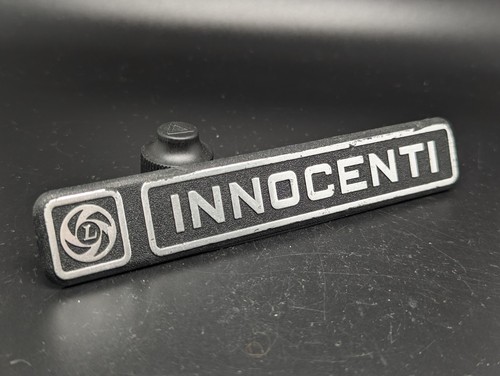 Innocenti 137mm logo - innocenti, sigla