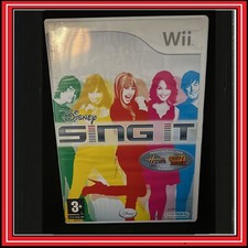 Gioco per Nintendo Wii SING IT PAL Originale Sport FUNZIONANTE Italiano Disney