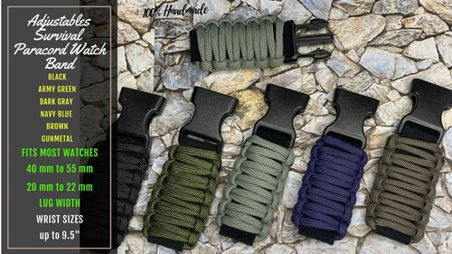 Cinturini orologio paracord - cinturini,