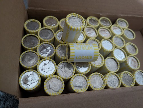 Rotolo mezzo dollaro kennedy - mezzo,