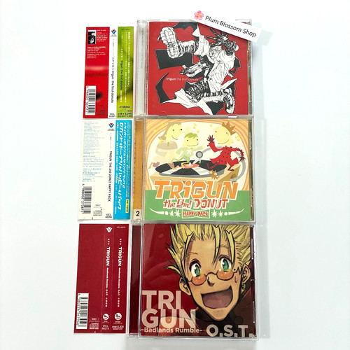Trigun 3cds original - trigun,