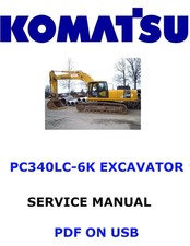 Komatsu PC340LC-6K Escavatore