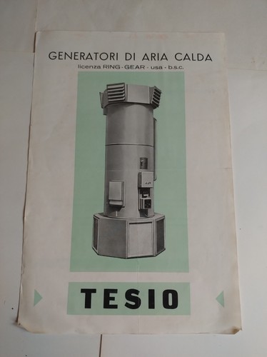 Tesio generatori aria - aria, calda