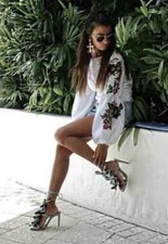 Zara sandalo scarpe tacco - scarpe,