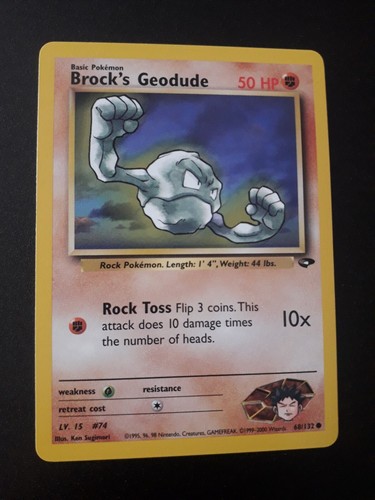 Brock geodude gym challenge - brock's,