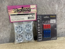 VECCHIO RARISSIMO Yokomo Drift Package Ichiroku M AL Shock Set & Rays Wheels ...