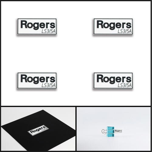 Adesivo distintivo logo rogers - adesivo,