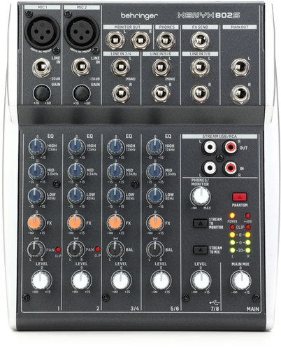 Behringer xenyx 802s mixer - behringer,