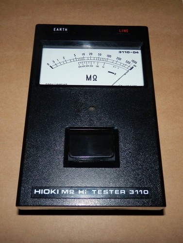 Medidor aislamiento hioki - medidor,