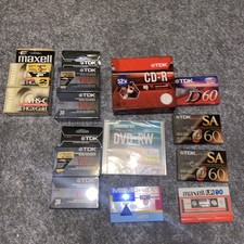Lotto audiocassette, VHS, CD-R