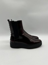 TOD's stivali donna bordeaux
