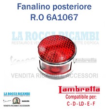 Fanalino posteriore lambretta - fanalino,