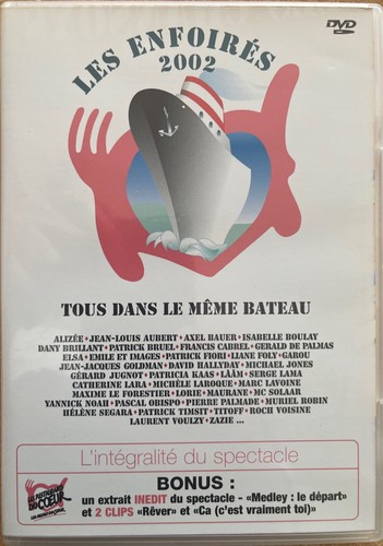 Les enfoirés 2002 tous dans - enfoirés,