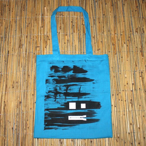 Borsa tessuto zipper - in,