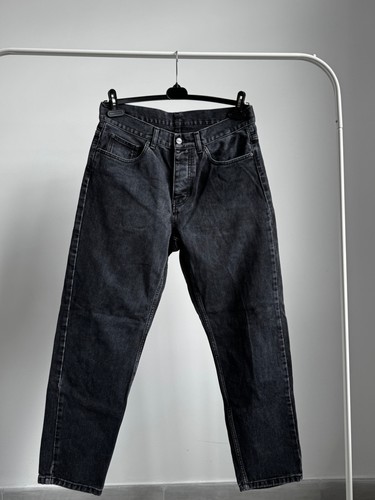 Jeans carhartt denim nero uomo - carhartt,
