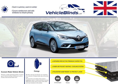 Tende termiche per renault - per,
