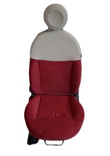 ??✅ Sedile Anteriore Sinistro SX Fiat 500 – Colore Rosso e Bianco – Usato