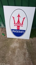 INSEGNA TABELLA MASERATI IN