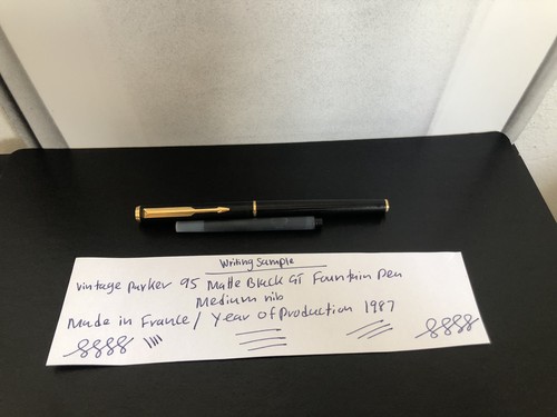 Vintage parker matte black - 95,