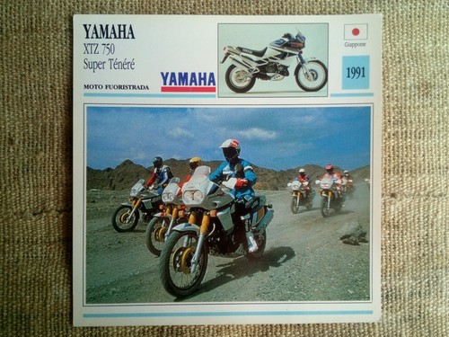 Scheda moto yamaha xtz 750 - moto,