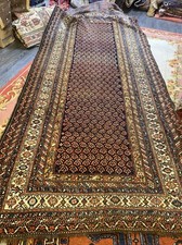 Tappeto Persiano Antico Kurdo Lana Su Lana Perfect E Molto Fine 150x325 Cm