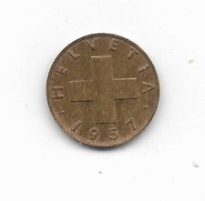 Monete Svizzere  1  rappen