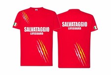 T-Shirt Maglietta Salvataggio Maglia Unisex Uomo Donna lifeguard bagnino M17