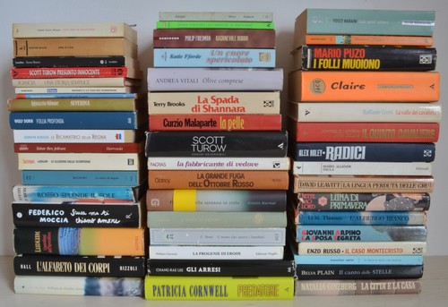 Lotto stock libri - lotto, romanzi