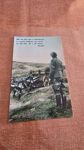 Cartolina propaganda fascista