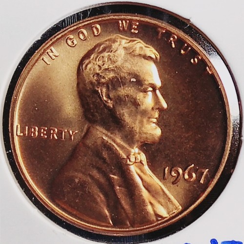 1967 lincoln cent sms gem - 1967,